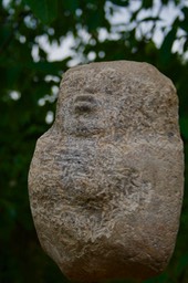 Venus aus Feldstein, 2020, Findling, Höhe 26 cm