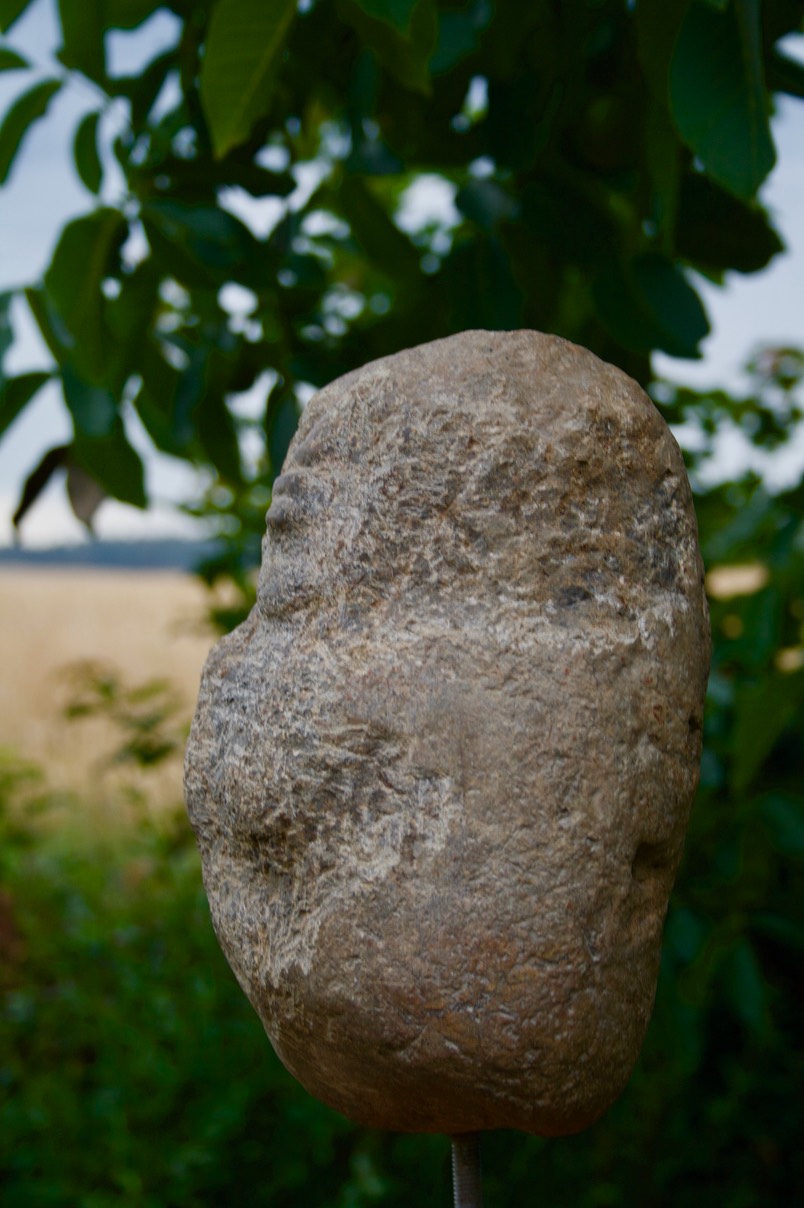 Venus aus Feldstein, 2020, Findling, Höhe 26 cm