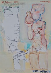 PYGMALION, Leinwand 2022 50x70cm